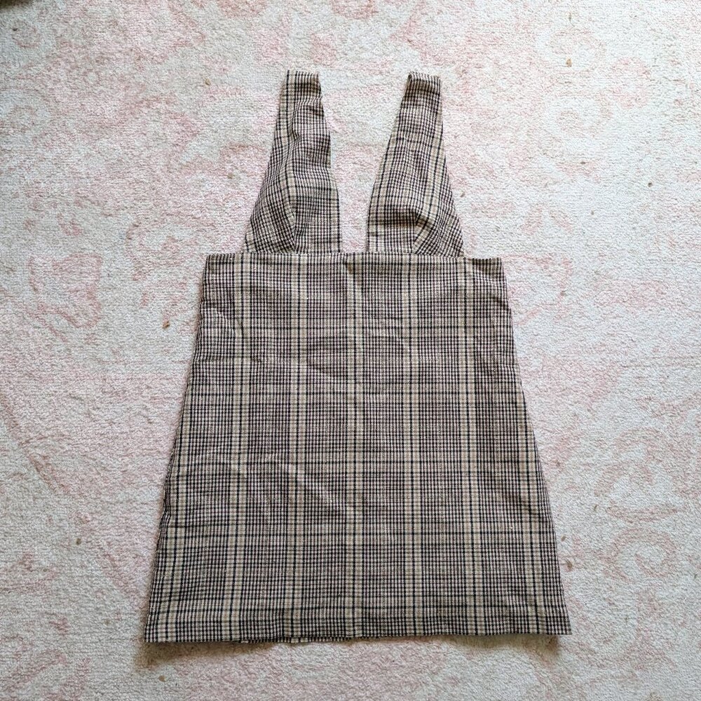 Zara pinafore dress